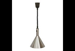 Lampe chauffante Gand de Luxe - aluminium 28cm